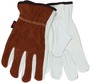 MCR Safety Large Beige Cowhide Unlined Drivers Gloves