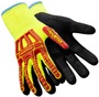 HexArmor® 2X Rig Lizard 13 Gauge Acrylic Blend And Nitrile Cut Resistant Gloves With Nitrile Coated Palm And Fingertips