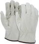 MCR Safety 3X Beige Pigskin Unlined Drivers Gloves