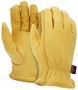 MCR Safety X-Large Yellow Select Grade Grain Deerskin Leather Unlined Drivers Gloves