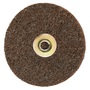 3M™ 4 1/2" X 5" X 7" Heavy Duty Coarse Grade Aluminum Oxide Scotch-Brite™ Dark Brown Disc