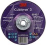 3M™ 6" X 1/8" X 5/8" - 11 Cubitron™ 3 36+ Grit Ceramic Grain Type 27 Depressed Center Combination Wheel