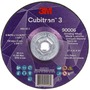 3M™ 6" X 1/4" X 5/8" - 11 Cubitron™ 3 36+ Grit Ceramic Grain Type 27 Depressed Center Grinding Wheel