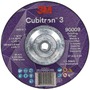 3M™ 7" X 1/4" X 5/8" - 11 Cubitron™ 3 36+ Grit Ceramic Grain Type 27 Depressed Center Grinding Wheel