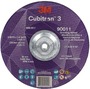 3M™ 9" X 1/4" X 5/8" - 11 Cubitron™ 3 36+ Grit Ceramic Grain Type 27 Depressed Center Grinding Wheel