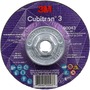 3M™ 4 1/2" X 1/8" X 5/8" - 11 Cubitron™ 3 36+ Grit Ceramic Grain Type 27 Depressed Center Cut Off Wheel
