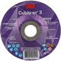3M™ 4 1/2" X 1/8" X 7/8" Cubitron™ 3 36+ Grit Ceramic Grain Type 27 Depressed Center Cut Off Wheel