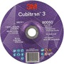 3M™ 7" X .09" X 7/8" Cubitron™ 3 36+ Grit Ceramic Grain Type 27 Depressed Center Cut Off Wheel