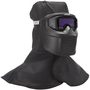Jackson Safety Rebel Black Welding Mask With 1.38" X 3.54" ADF Shade Range: 3, 5-12 Auto Darkening Lens
