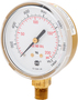 Harris® 63mm Steel 200 PSI Replacement Regulator Pressure Gauge For Non-Corrosive Gas With 1400 kPa (Dual Scale)