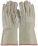 Protective Industrial Products Large Natural 28 oz Canvas and Cotton Hot Mill Gloves With Gauntlet Cuff