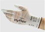Ansell Size 11 HyFlex Gauge 18 White Foam Nitrile Palm Coated Work Gloves With Nylon Liner And Knitwrist Cuff
