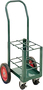Anthony Welded Products 6 Cylinder Carts With Solid Rubber Wheels And Continuous Handle