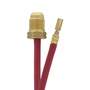 Abicor Binzel® 36' Braided Nylon Red TIG Torch Power Cable (Series 20 Torches)