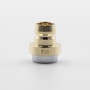 RADNOR™ 5.5 mm Chrome Plated Brass Nozzle For Bystronic CO2/Fiber Laser Torch