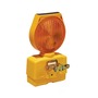 Cortina Safety Products 7 "  X  11" Yellow And Amber Polycarbonate Strato Light Barricade Light