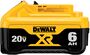 DEWALT® DCB206 20V MAX Lithium Ion Battery (1 Per Package)