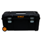 DEWALT® 28" Yellow/Black Plastic Tool Box With Wheels And Carrying Handle