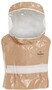 DuPont™ Tan Tychem® 5000 18 mil Chemical Protective Hood (With Visor)
