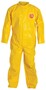 DuPont™ 2X Yellow Tychem® 2000 10 mil Chemical Protective Coveralls (With Open Wrists And Ankles)