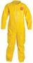 DuPont™ 3X Yellow Tychem® 2000 10 mil Chemical Protective Coveralls (With Open Wrists And Ankles)