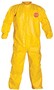 DuPont™ 2X Yellow Tychem® 2000 10 mil Chemical Protective Coveralls (With Elastic Wrists And Ankles)