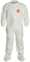 DuPont™ X-Large White Tychem® 4000 12 mil Chemical Protective Coveralls (With Elastic Wrists And Attached Socks)