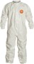 DuPont™ X-Large White Tychem® 4000 12 mil Chemical Protective Coveralls (With Elastic Wrists And Ankles)