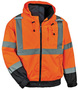 Ergodyne Small Orange GloWear® 8379 300D Oxford Polyester/Polyurethane/Microfleece Jacket/Coat