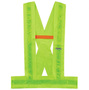 Ergodyne 3X Green GloWear® 8140BA Oxford Polyester Sash