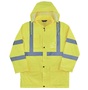 Ergodyne X-Large Lime GloWear® 8366 Polyester Rain Jacket