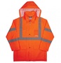 Ergodyne Large Orange GloWear® 8366 Polyester Rain Jacket