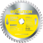 Evolution® 7 1/4" 48 Teeth Tungsten Carbide Tipped Circular Saw Blade (For Stainless Steel Cutting)