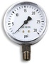 Miller® 2.5" Chrome Plated Brass 30 psi Pressure Gauge