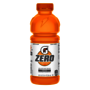 Gatorade® 20 Ounce Orange Flavor Zero Ready To Drink Bottle Zero Sugar Electrolyte Drink