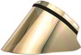 National Safety Apparel  10" X 20" X .06" Gold Polycarbonate Faceshield