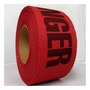 Harris Industries 3" X 200' Red Cotton Barricade Tape "DANGER"