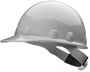 Honeywell Gray Fibre-Metal® E2 SuperEight® Thermoplastic Cap Style Hard Hat With Ratchet/8 Point Ratchet Suspension