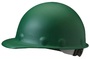 Honeywell Green Fibre Metal® Roughneck P2 Fiberglass Cap Style Hard Hat With Ratchet/8 Point Ratchet Suspension