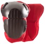 IMPACTO®  Black And Red Copolymer Shell/Proban Fabric FR Knee Pad