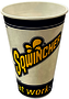 Sqwincher® 12 Ounce White Waxed Paper Cups (100 Cups Per Tube)