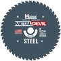 Morse® 9" 48 Teeth Metal Devil Carbide Tipped Circular Saw Blade (For Steel Cutting)