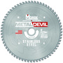 Morse® 9" 64 Teeth Metal Devil Carbide Tipped Circular Saw Blade (For Stainless Steel Cutting)