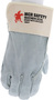 Memphis Glove Large Natural Select Side Split Cowhide Palm Gloves With Full Leather Back And Rubberized Safety Cuff