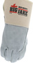 Memphis Glove X-Large Natural Premium Side Split Leather Palm Gloves With Full Leather Back And Rubberized Safety Cuff