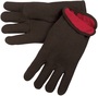 Memphis Glove Brown Large 7 Ounce Cotton/Polyester General Purpose Gloves Knit Wrist