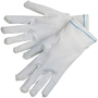 MCR Safety Small White Heavy Weight Nylon Inspection Gloves With Hemmed Cuff