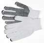 Memphis Glove White Large Cotton/Polyester General Purpose Gloves With Knit Wrist Cuff