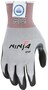 MCR Safety Medium Ninja™ BNF 15 Gauge Dyneema®, Nylon, And Fiberglass Cut Resistant Gloves With Nitrile Coated Palm