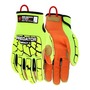 Memphis Glove Large Predator® And DuPont™ Kevlar® Cut Resistant Gloves With Polyurethane Coating